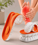 Palmilhas ortopédicas com massagem